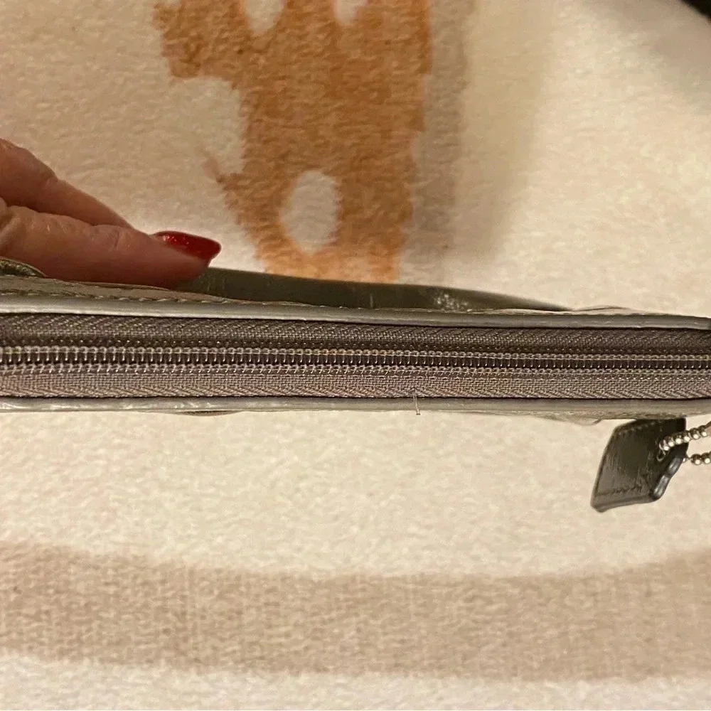 Coach Leather Wristlet - Picture 8 of 8